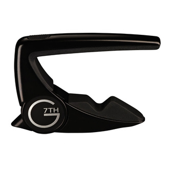 G7 PERFOMANCE 2 Black Guitar Capo For Curved Fingerboards