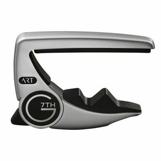 G7 Performance 3 Silver Guitar Capo suits Curved or Flat Fingerboards