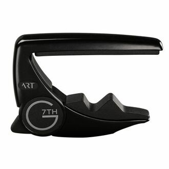 G7 Performance 3 Black Guitar Capo suits Curved or Flat Fingerboards