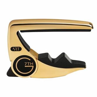G7 Performance 3 18kt Gold-Plated Guitar Capo suits Curved or Flat Fingerboards