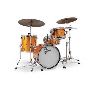 Gretsch Brooklyn 4Pc 14x20 Gold Sparkle Drum Kit GB-E404-022