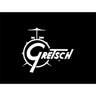 Gretsch Vinyl Decal White Drum Accessory GR40BDWHT