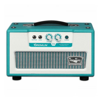 Tone King Gremlin 5W Hand-Wired Tube Head with Built-In Attenuator - Turquoise