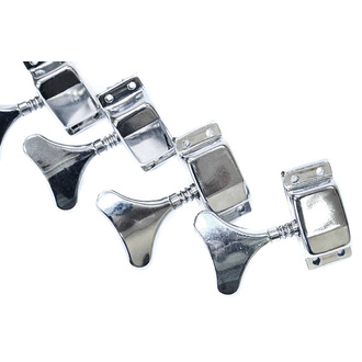 GT Electric Bass Guitar Covered Tuning Machines In Chrome Finish (2+2)