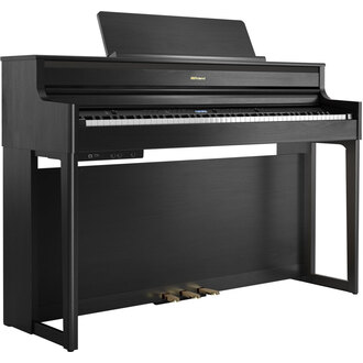 Roland HP704 Digital Piano in Charcoal with Bench