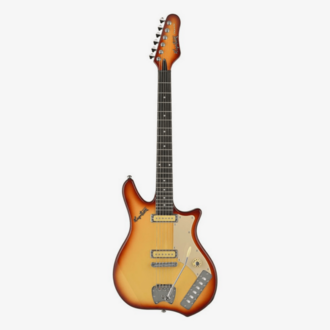 Hagstrom Taylor York Impala Retroscape Electric Guitar Copperburst