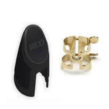 Rico Tenor Saxophone Gold-Plated H-Ligature and Cap