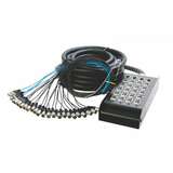 Hot Wires HWSNK204100 In-Line Audio Series Stage Snake Box -20x4 100ft