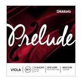 D'Addario Prelude Viola String Set, Extra Short Scale, Medium Tension