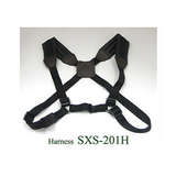 J.Michael JMSXS201H Padded Harness Type Saxophone Strap In Black