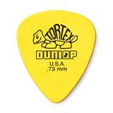 Dunlop Standard Tortex .73mm Yellow Guitar Picks 12-Pack