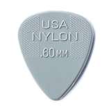 Dunlop Standard Nylon .60mm Grey Guitar Picks 12-Pack