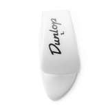 Dunlop White Plastic Thumbpick Large 4-Pack