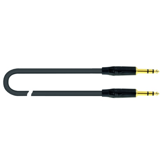 QuikLok Black 6.5mm Stereo Cable 5m