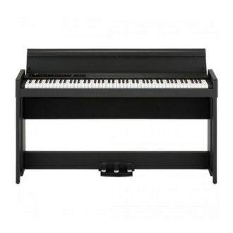 Korg C1 Air 88 Note Piano Black