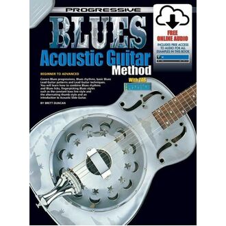 Progressive Blues Acoustic Guitar Book/Online Audio