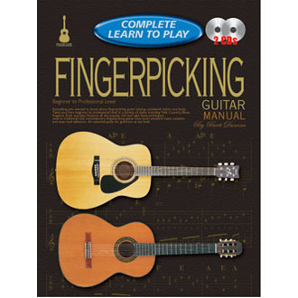 Progressive Complete Learn To Play Fingerpicking Guitar Bk/2Cd