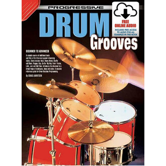 Progressive Drum Grooves Book/Online Media
