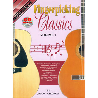 Progressive Fingerpicking Guitar Classics Bk 1 Bk/C