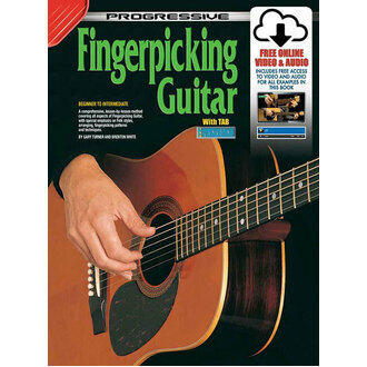 Progressive Fingerpicking Guitar Book/Online Media