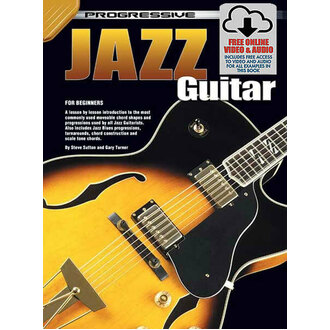 Progressive Jazz Guitar Book/Online Media