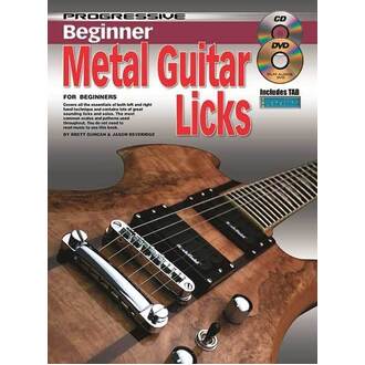 Progressive Beginner Metal Guitar Licks