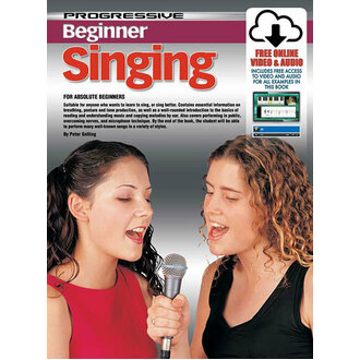 Progressive Beginner Singing Book/Online Media