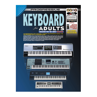 Progressive Keyboard For Adults Bk/Dvd/Cd 11808