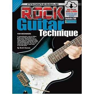 Progressive Rock Guitar Technique Book/Online Media