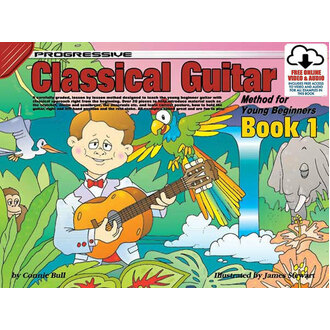 Progressive Classical Guitar Method Young Beginners Bk 1 Book/Online Media
