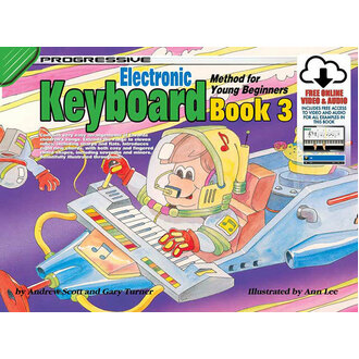 Progressive Keyboard For Young Beginners Bk 3 Book/Online Media