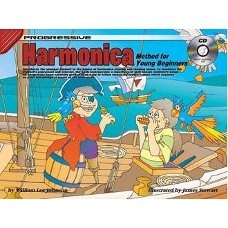 Progressive Harmonica For Young Beginners
