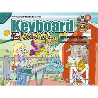 Progressive Keyboard Bk 1 For Little Kids