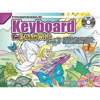 Progressive Keyboard Bk 3 For Little Kids