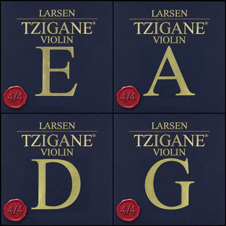 Larsen Tzigane 4/4 Violin String Set