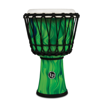 LP 7" Rope Tuned Djembe - Green Marble