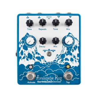 EarthQuaker Devices Avalanche Run Stereo Reverb & Delay with Tap Tempo V2 Pedal