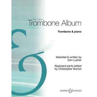 Don Lusher Trombone Album Tbn/pno