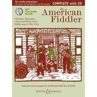 American Fiddler New Edition Bk/cd Violin/piano