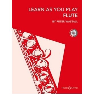Learn As You Play Flute Revised Edition BK/CD