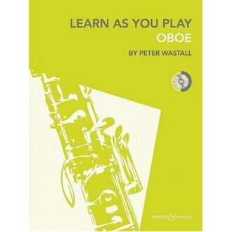 Learn As You Play Oboe Bk/cd
