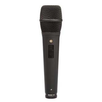 Rode M2 Live Performance Super Cardioid Condenser Microphone Locking On/Off Switch.
