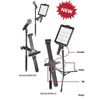 Universal Tablet Holder Mic Stand Mount