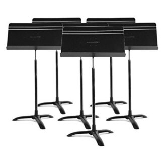 Manhasset Symphony Music Stand Black Set (6 Stands)