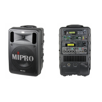 MIPRO 100W Portable PA, 2 Receivers And USB