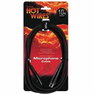 Hot Wires MC12-10XLR Microphone Cable XLR-XLR 10ft