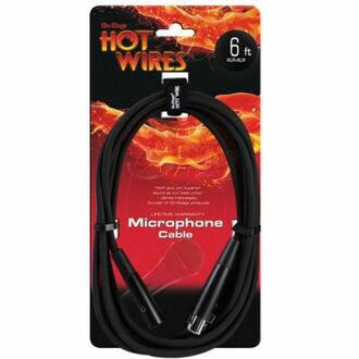 Hot Wires MC12-6XLR Microphone Cable XLR-XLR 6ft