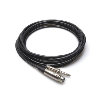 Hosa MCH110 Microphone Cable, Hosa XLR3F to 1/4 in TS, 10 ft