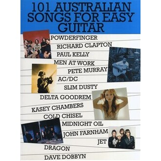101 Australian Songs for Easy Guitar Book 1