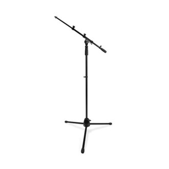 Hosa MSB521BK Microphone Stand, Tripod base, Black